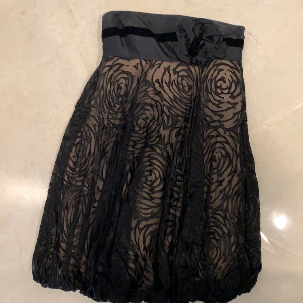 Marchesa notte silk dress size 10